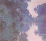 Claude Monet  - Peintures - Bras de la Seine à Giverny