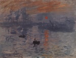 Claude Monet  - paintings - Sonnenaufgang