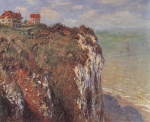 Claude Monet  - Bilder Gemälde - Steilküste bei Dieppe