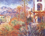 Claude Monet  - Bilder Gemälde - Villen in Bordighera