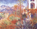 Claude Monet  - paintings - Villen in Bordighera