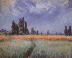 Claude Monet  - Bilder Gemälde - Weizenfeld