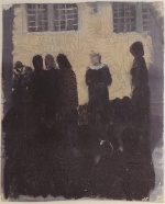 Anna Ancher - Bilder Gemälde - Ein Begräbnis