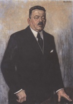 Hans Baluschek - Bilder Gemälde - Friedrich Ebert