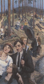 Hans Baluschek  - Bilder Gemälde - Sonntagslust