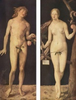 Albrecht Dürer - Bilder Gemälde - Adam und Eva
