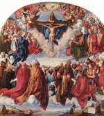 Albrecht Dürer - Bilder Gemälde - Allerheiligenbild