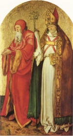 Albrecht Dürer - Bilder Gemälde - Die Heiligen Simeon und Lazarus