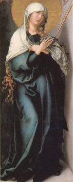 Albrecht Dürer - Bilder Gemälde - Die Schmerzensmutter