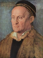 Albrecht Dürer  - Bilder Gemälde - Portrait des Jacob Muffel