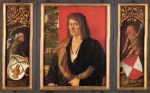 Albrecht Dürer  - Bilder Gemälde - Portrait des Oswald Krell