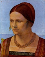 Albrecht Dürer  - paintings - Portrait einer jungen Frau