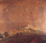 Eugen Bracht - Peintures - Le mont Otzenberg à Odenwald