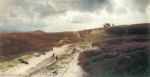 Eugen Bracht  - Peintures - Chemin sur la lande