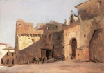 Eugen Bracht  - paintings - Porta Torlaro zu Albenga