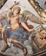 Angelo Bronzino - Bilder Gemälde - Erzengel Michael