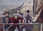 Honore Daumier - paintings - Die Vorstellung