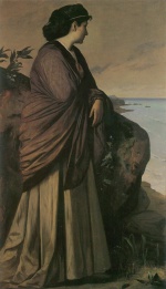 Anselm Feuerbach - Bilder Gemälde - Am Meer