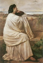 Anselm Feuerbach - paintings - Iphigenie