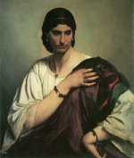 Anselm Feuerbach - Peintures - Lucrèce Borgia