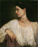 Anselm Feuerbach - Bilder Gemälde - Nanna