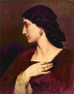 Anselm Feuerbach  - Bilder Gemälde - Nanna