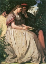 Anselm Feuerbach  - Bilder Gemälde - Paolo und Francesca