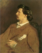 Anselm Feuerbach  - Bilder Gemälde - Selbstbildnis