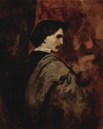 Anselm Feuerbach  - Peintures - Autoportrait