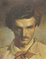 Anselm Feuerbach  - Bilder Gemälde - Selbstportrait