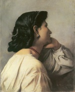 Anselm Feuerbach  - Peintures - Iphigénie de Stuttgart