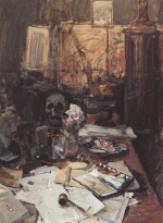 Akseli Gallen Kallela - Peintures - Nature morte à l´atelier