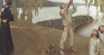 Akseli Gallen Kallela - Peintures - Printemps