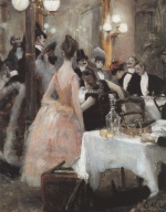 Akseli Gallen Kallela  - Peintures - Après le bal masqué