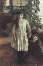 Akseli Gallen Kallela  - Bilder Gemälde - Portrait Sissi Serlachius