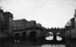 Eduard Gaertner - Bilder Gemälde - Herkulesbrücke