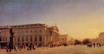 Eduard Gaertner - paintings - Koenigliches Opernhaus Unter den Linden Berlin