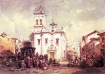 Eduard Hildebrandt  - Bilder Gemälde - Saint Rita Rio de Janeiro