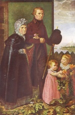 Philipp Otto Runge - Peintures - Les parents de l'artiste