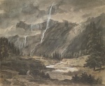 Joseph Anton Koch - Peintures - Vallée de Lauterbrunn