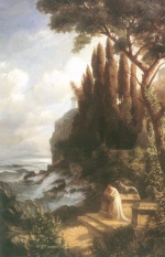 Edmund Friedrich Kanoldt - Peintures - Iphigénie en Tauride