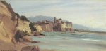 Edmund Friedrich Kanoldt - Peintures - Côte italienne à Nettuno