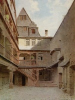 Charles Théodore Reiffenstein - Peintures - 15, Ancienne rue de Mainz 