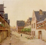 Charles Théodore Reiffenstein - Peintures - Cour Jung