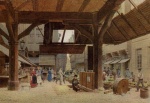 Carl Theodor Reiffenstein - paintings - Markt