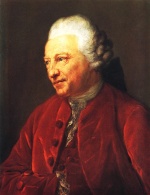 Anton Graff - Bilder Gemälde - Portrait des Kunstsammlers Christian Ludwig von Hagedorn