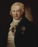 Anton Graff - Bilder Gemälde - Porträt des Christoph Johann Friedrich Medem