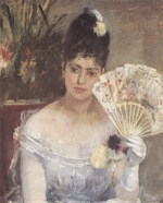 Berthe Morisot - Bilder Gemälde - Auf dem Ball