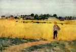 Berthe Morisot - Bilder Gemälde - Kornfeld