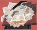 Juan Gris - Peintures - Le livre ouvert